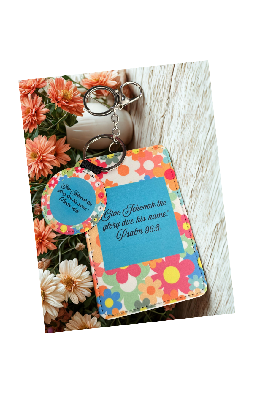 Card Holder Keychain