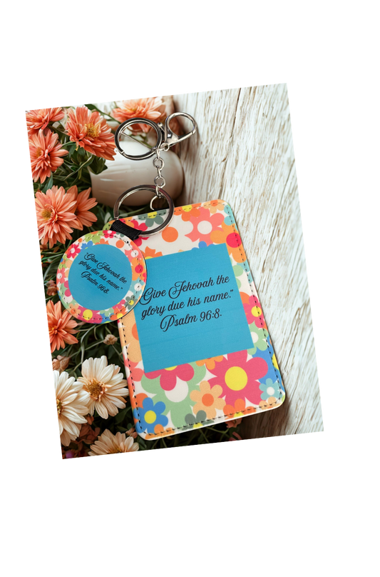 Card Holder Keychain