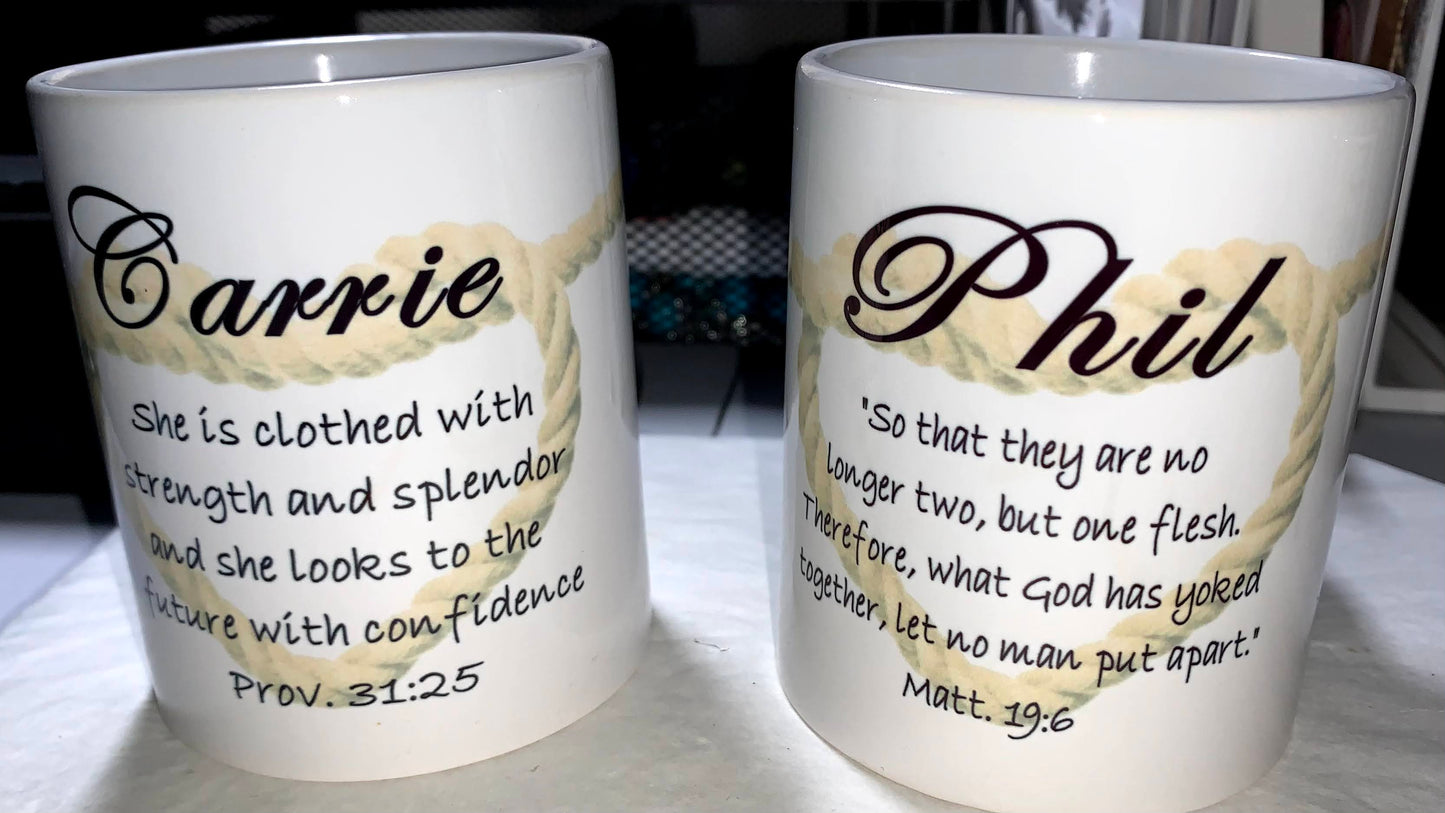 Husband and Wife Mugs
